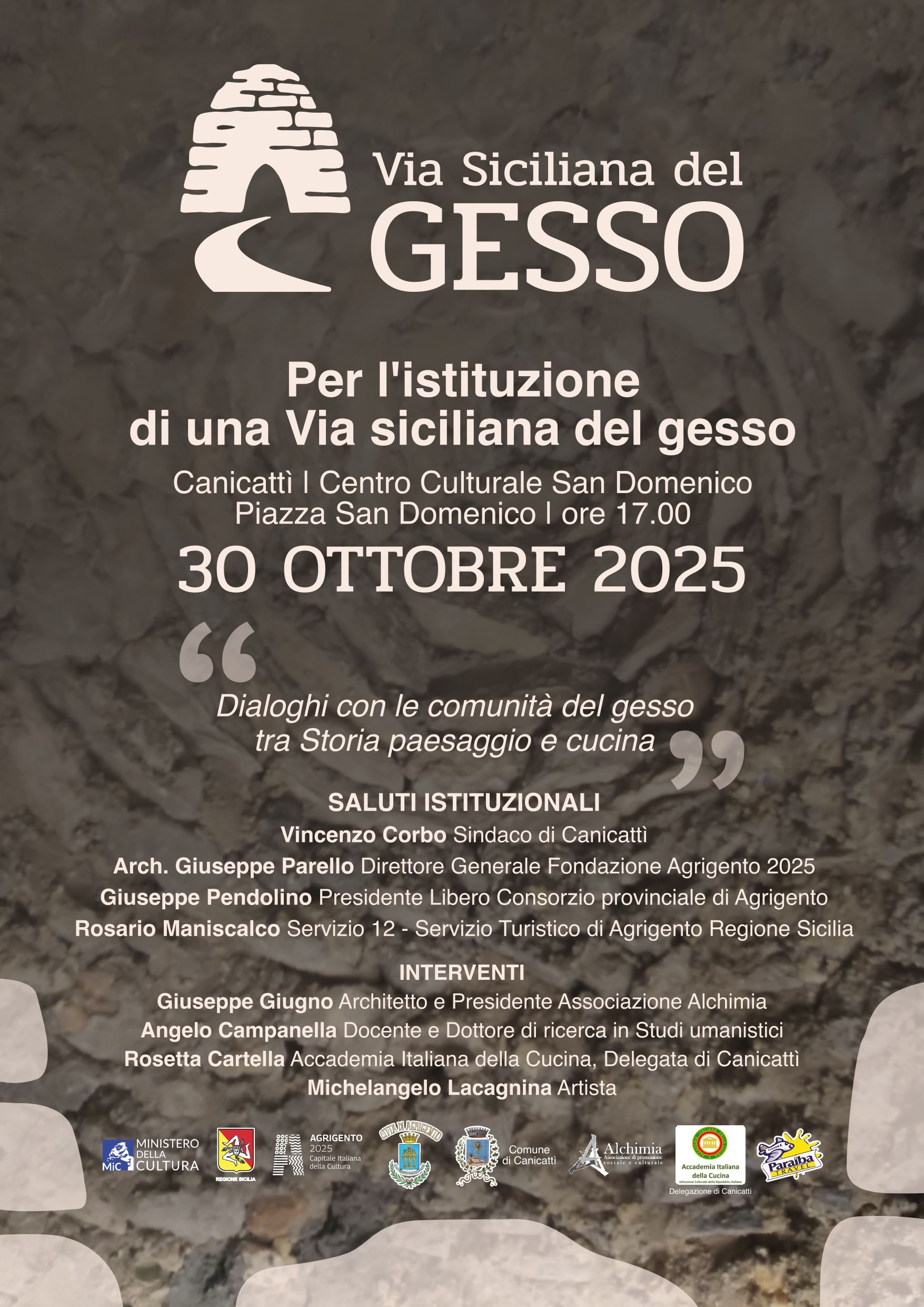 1.2 Canicattì 30 Ottobre   Locandina Via Siciliana Del Gesso Page 0001